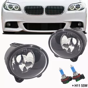 Set For BMW E92 E93 F07 F10 F22 F23 M Sport Front Bumper Fog Light Lamp Bulb - Picture 1 of 11