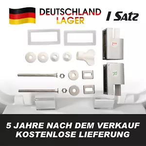 WC Ersatz Absenkautomatik mit Montageset für Duroplast WC Sitze-Metall Ausführun - Bild 1 von 13