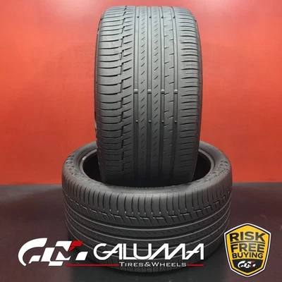 Juego de 2 neumáticos Continental PremiumContact 6 315/30R22 315/30/22 sin parche #89783 Foto 1 de 4