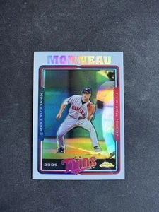 2005 Topps Chrome - Justin Morneau #395 Refractor - Picture 1 of 2
