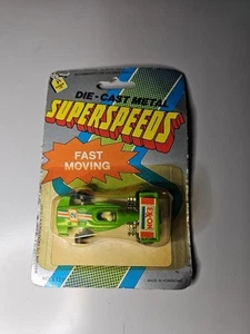 Vintage 1976 Yatming Exxon Ferrari Diecast Car Green Hong Kong Diecast 1302 NoS - Picture 1 of 5
