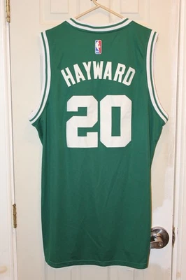Camiseta Adidas verde Boston Celtics Gordon Hayward (20) costurada - adulto GG - Imagem 1 de 4