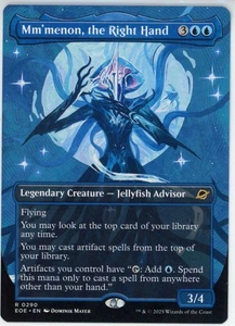 Mm'menon, the Right Hand Borderless Edge of Eternities MTG 290 EOE - Picture 1 of 2