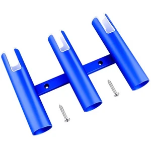 Aluminium Fishing Rod Holder3 Link Wall-Mounted fishing pole holder for Marin... - Picture 1 of 7