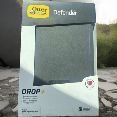 OtterBox Defender Series Case for Samsung Galaxy Tab A7 Black Drop+ Rugged - Image 1 of 3