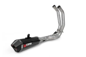 Scorpion Exhaust Serket Full System Carbon Yamaha MT 07 Euro 5+ 24-25 - Picture 1 of 5