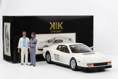 1:12 KK-Scale Ferrari Testarossa US 1984 mit Figur Sonny Tubbs Miami Vice Movie - Bild 1 von 4