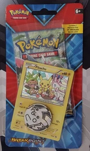 RARE! Pokemon XY-BREAK point Promo Blister Booster Pack - Pickachu - Picture 1 of 2