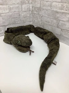 "Mítere de serpiente de peluche Gund de colección 52"" animal de peluche muy raro difícil de encontrar grande" - Imagen 1 de 7