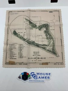Creative Goods Company Promo Wake Island Map Glasses Cleaning Cloth *CCGHouse* - Picture 1 of 2
