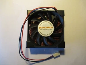 Dissipatore IN Rame Cooler Socket 370 7 Pentium III Solo 25 MM Piatto - Foto 1 di 4