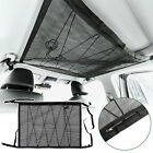 Car Roof Ceiling Cargo Net Mesh Storage Bag Pouch For Camper Caravan Van 88x66cm
