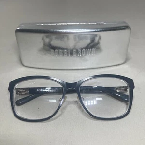 BOBBI BROWN “THE EMMA” Eyeglass Frame 54-15-135 Navy Blue Frame With Case - Picture 1 of 8