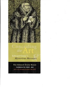Edward Gorey House 2025 Concela la mostra d'arte 3,75" x 8,5" - Foto 1 di 3