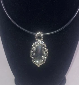 Cookie Lee Silver-Tone Pendant Necklace – New with Tag - Picture 1 of 7