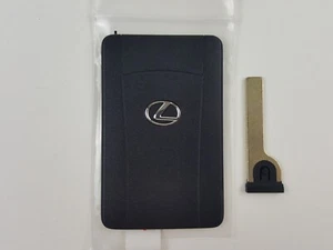 NEW ORIGINAL LEXUS OEM SMART CARD KEY LESS ENTRY REMOTE VALET 09-15 FOB USA FLAT - Picture 1 of 13