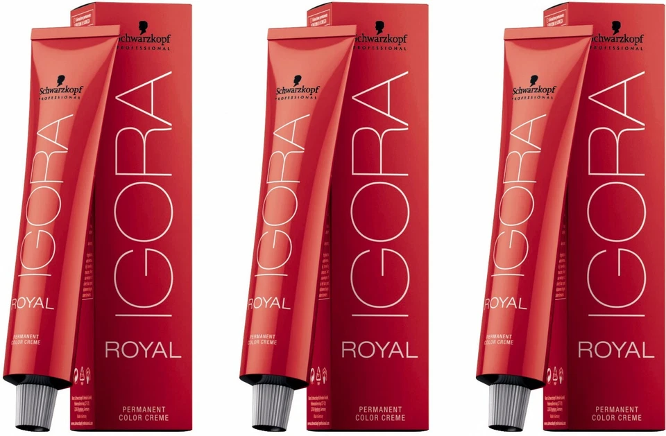 Schwarzkopf Igora Royal 9-0 Extra Hellblond 3x60 ml
