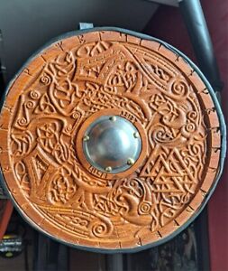 Viking Shield - Odin's Ravens Huginn and Muninn