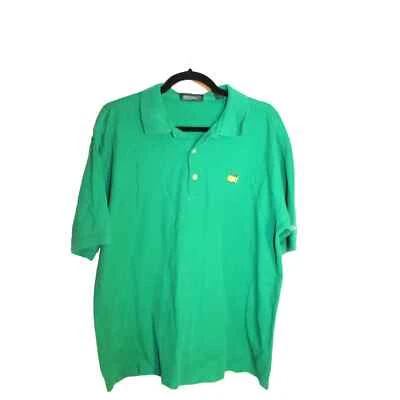 Masters Collection Men's Green Pique Knit SS Polo sz L - Image 1 of 4