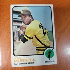 1973 Topps San Diego Padres Baseball Card #409 Ivan Murrell - Nm