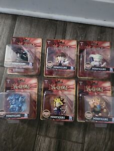  Series 1 Yu-Gi-Oh Mini Figures w/cards  *Set of 6 * 2020 SEALED complete set!!!