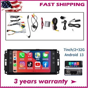 For 2009-2012 RAM 1500 2500 3500 CarPlay GPS Car Radio Stereo Navi WIFI - Picture 1 of 13