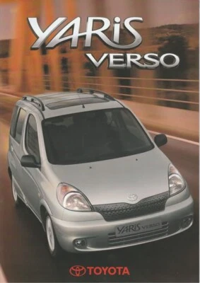 BROCHURE TOYOTA Yaris Verso - 11/1991 - Italian - Immagine 1 di 3