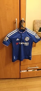 Adidas London Chelsea FC HAZARD Heim Fussball Trikot 2015/16 Jungen 9–10 Jahre - Bild 1 von 12