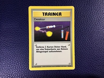 Item Finder 74/102 Base Set Rare Trainer Non HOLO  Pokemon Card WOTC NM - Image 1 of 2