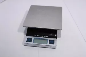 Báscula digital de alimentos de imagen más nítida superior extraíble de acero inoxidable con tapa de vidrio de exposición trabajo - Imagen 1 de 12