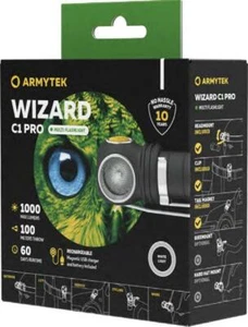 Armytek Wizard V4 C1 Pro Magnetic USB Rechargeable Headlamp - 1000 Lumen, Samsun - Picture 1 of 4