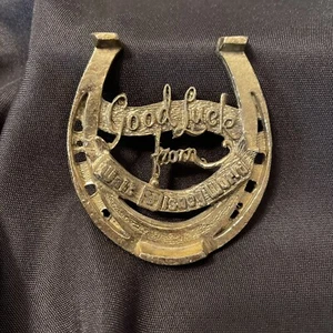 Vintage "Good Luck from Walt Disney World" Metall Hufeisen Souvenir - Bild 1 von 7