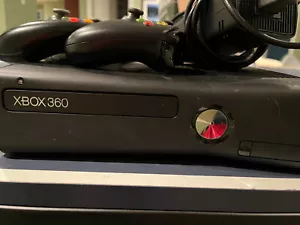 Microsoft Xbox 360 250GB Hard Drive Console System Bundle Tested 2 Controllers - Picture 1 of 6
