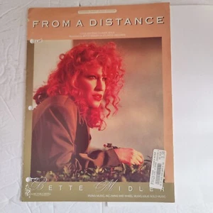 Vintage Sheet Music Bette Midler From A Distance 1987 - Picture 1 of 4