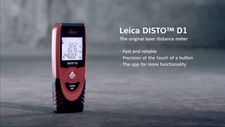 Leica Disto D1 Laser Measure Distance Meter with Bluetooth 130 feet (40 meters)