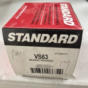 Exhaust Gas Recirculation (EGR) Valve Control Solenoid Standard VS63 - Picture 1 of 1