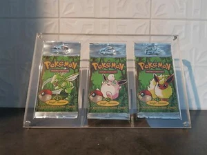 Pokemon langes Boosterpaket Schutzhülle/Sammelkarte/3 Packungen - Bild 1 von 3