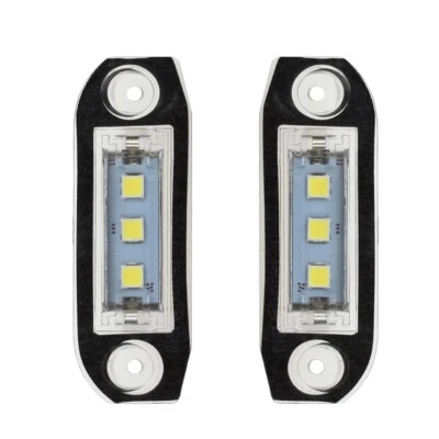 Xenon White LED License Plate Light Clear Cover Fit For volvo S80 2004-2015 - Image 1 of 4