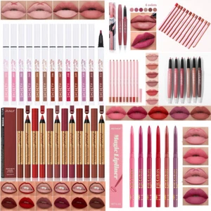 Liquid Lip Liner Long Lasting Lip Stain Quick Drying Natural Lipstick Pen Matte. - Picture 1 of 104