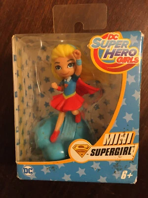 Figura DC Super Hero Girls Mini Supergirl Mini 2" pulgadas Mattel 2016 Foto 1 de 4
