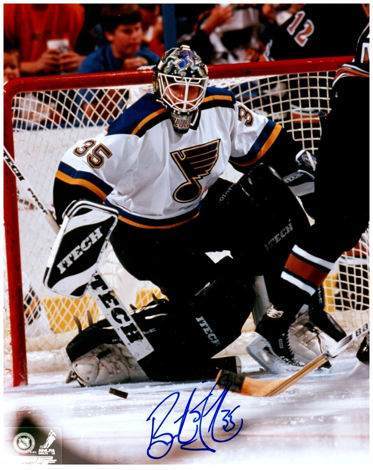 St. Louis Blues BRENT JOHNSON Firmado Autografiado 8x10 Imagen G Foto 1 de 1