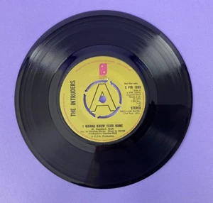 The Intruders – I Wanna Know Your Name 7" Philadelphia S PIR 1899 PROMO 1973 VG - Picture 1 of 1