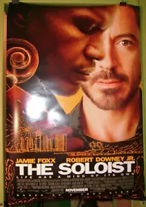 The Soloist 2009 poster film originale d/s 27x40 Robert Downey Jr / Jamie Foxx - Foto 1 di 3