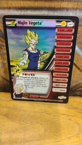 DRAGON BALL Z 2003 MAJIN VEGETA 47 Foil Holo SCORE Collector Trading Card - Picture 1 of 2