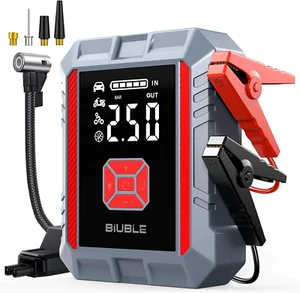 8000A Jump Starter with Air Compressor, 26800Mah Car Battery Jump Starter (All G - Picture 1 of 7