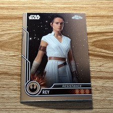 2023 Star Wars Topps Chrome: REY #69 Non-Sport Trading Card - Resistance Ridley