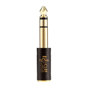 Clef Audio Labs Adattatore per Cuffie TRS Stereo da 6,35mm Maschio a 3,5mm Femmina -Confezione da 1 - Foto 1 di 2