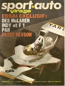 SPORT AUTO 147 1974 ESSAI CITROEN GS BIROTOR LANCIA BETA COUPE 1800 McLAREN M23 - Imagen 1 de 2