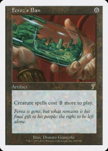 4x Feroz's Ban - LP - 7th Edition - SPARROW MAGIC mtg - Picture 1 of 1
