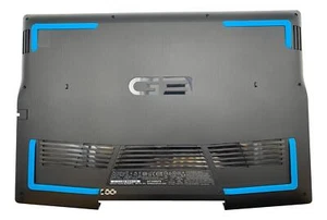Dell G3 15 3590 - Base Chassis Bottom Case Cover 2KW4M 02KW4M Black/Blue - Picture 1 of 2